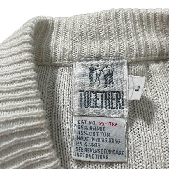 Together Sweaters Vintage Together Wolves Scenery Oversized Knit Poshmark